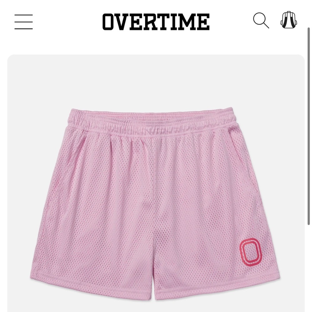 Overtime Pink Men's Shorts